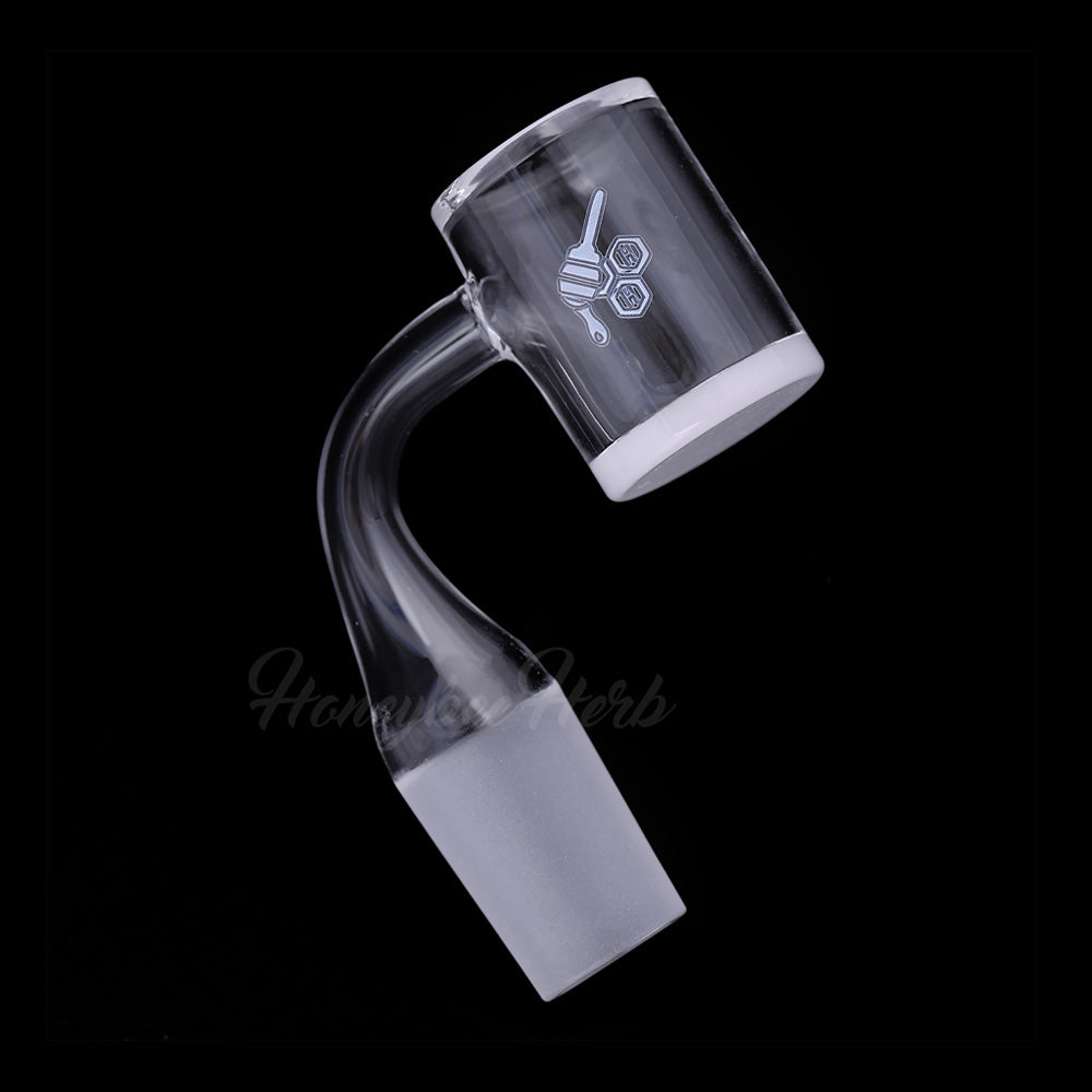 Honey & Milk Bevel Quartz Banger - 90° Degree | YL