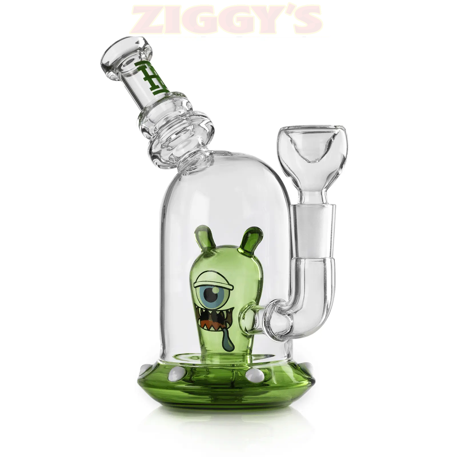 HEMPER - Space Monster Bong 7" Smoke Drop