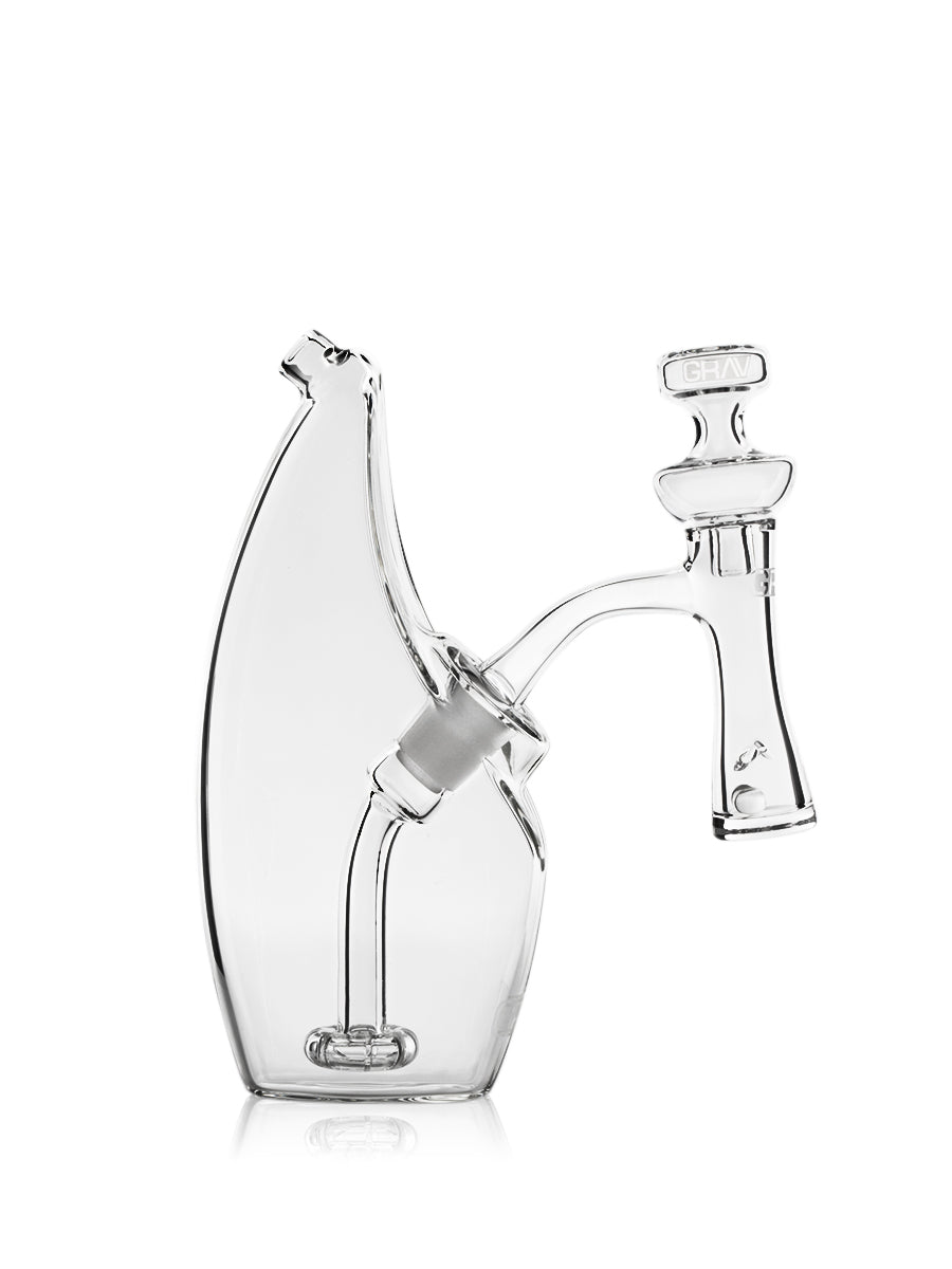 GRAV 14mm 45° Quartz Hourglass Banger Set — view 3 | Ziggy's Miami