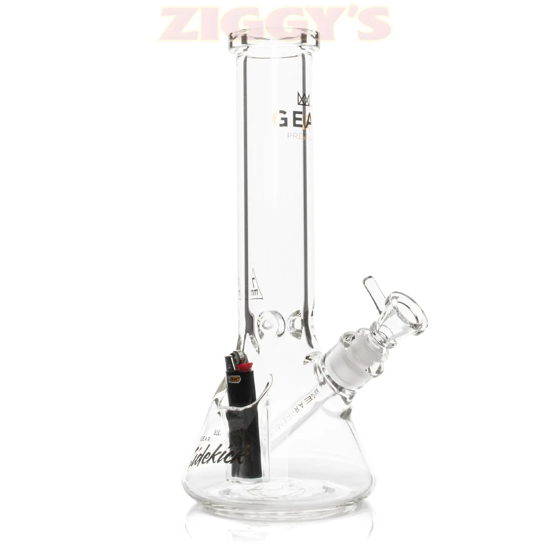 Gear Premium 12" Sidekick (Beaker) Water Pipe Smoke Drop