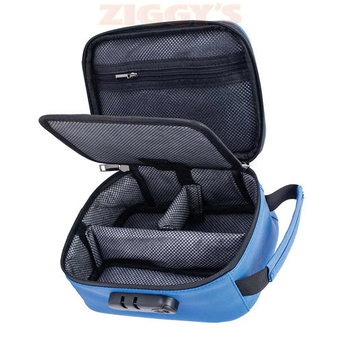 9IN X 6.5IN X 3.5 SMELLPROOF BAG - CLASSIC BLUE Smoke Drop