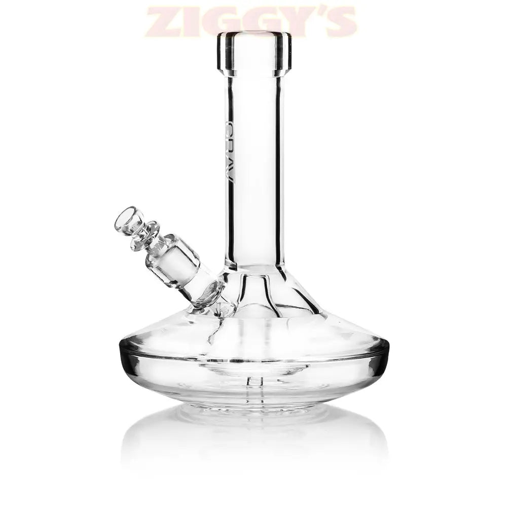 Grav Labs Wide Base Waterpipe - 8" / 14mm Female Smoke Drop