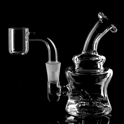 MJ Arsenal Jammer Mini Dab Rig Smoke Drop