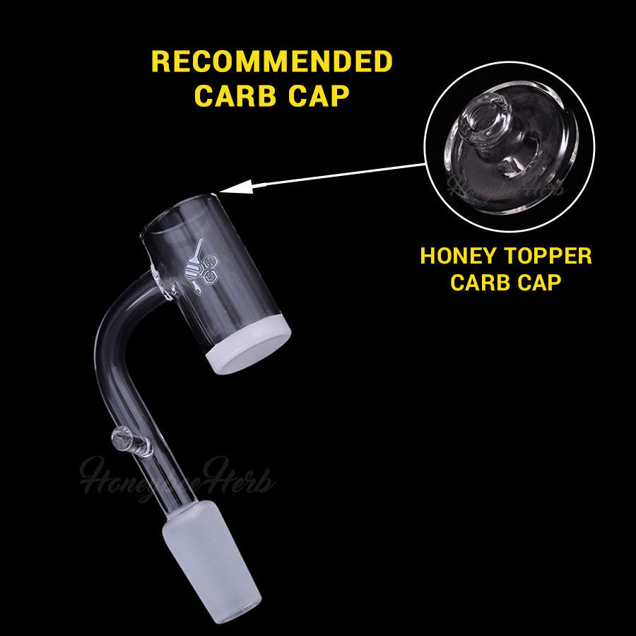 Honey & Milk Enail Quartz Banger - 90° Degree | YL