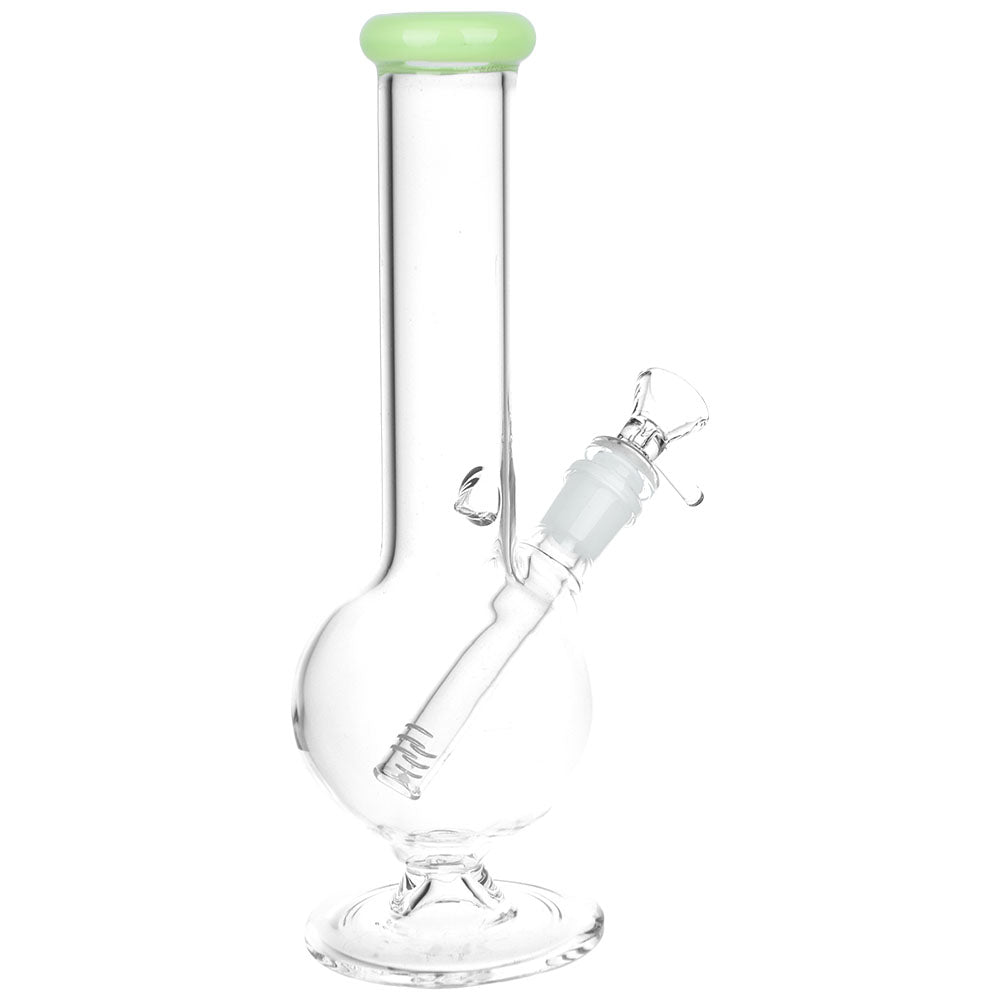 Spherical Splendor Round Bottom Water Pipe | 14mm F |Colors Vary