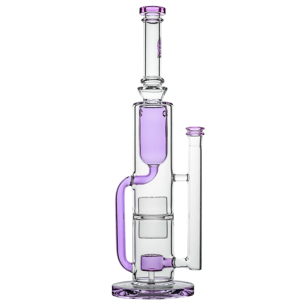Calibear Pillar Flower Of Life Klein Bong