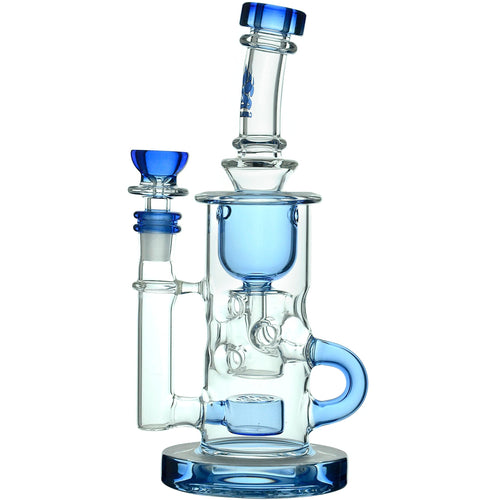 Calibear Cascade Flower of Life Klein Recycler Dab Rig | Ziggy's Miami