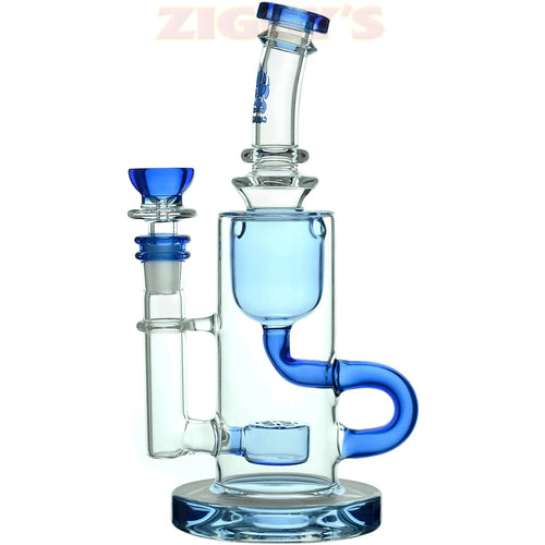Calibear Flower Of Life Klein Recycler Smoke Drop