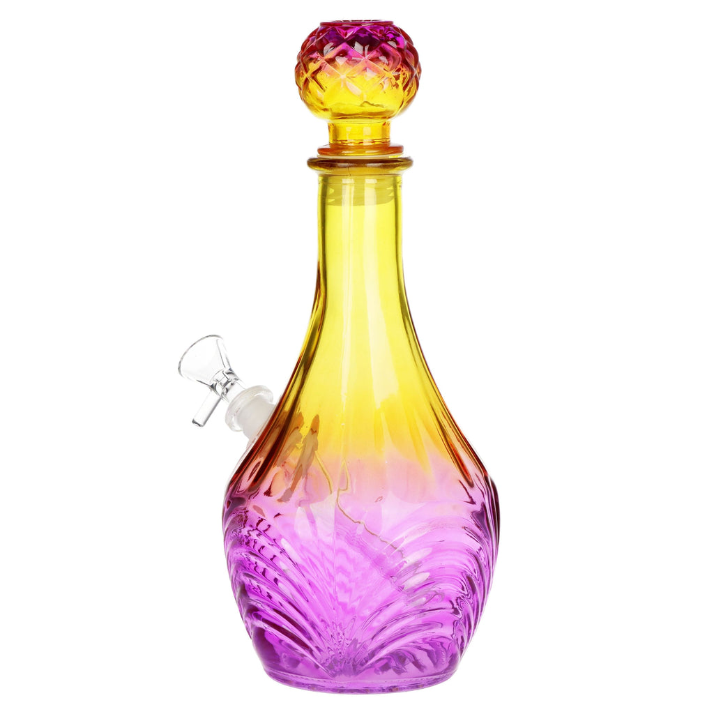 SeshGear Vintage Ombre Glass Water Pipe - 11" / 14mm F / High Stripe — view 2 | Ziggy's Miami