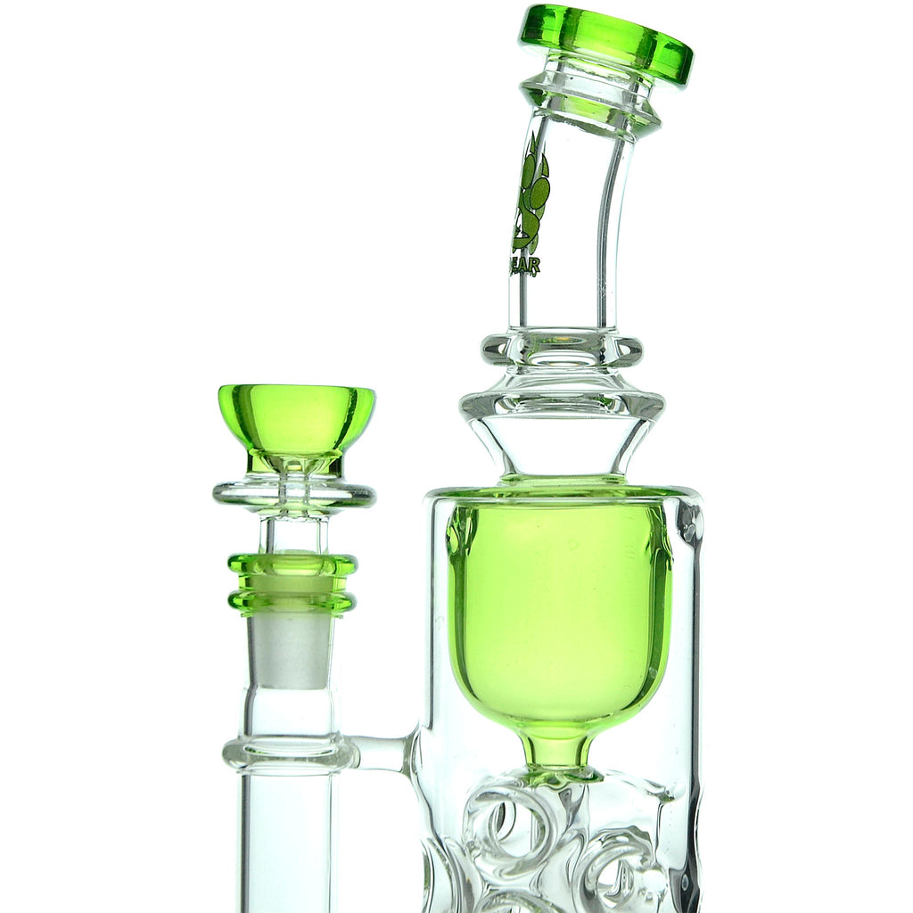 Calibear Nebula Seed of Life Percolator Dab Rig — view 29 | Ziggy's Miami