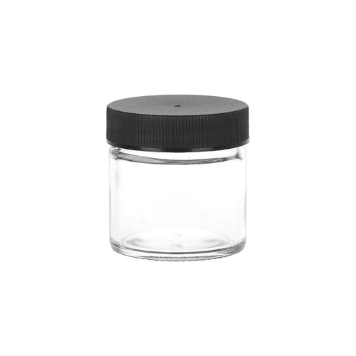 Clear Screw-Top Jar - 1.7" x 1.7"/ X-Small | Ziggy's Miami