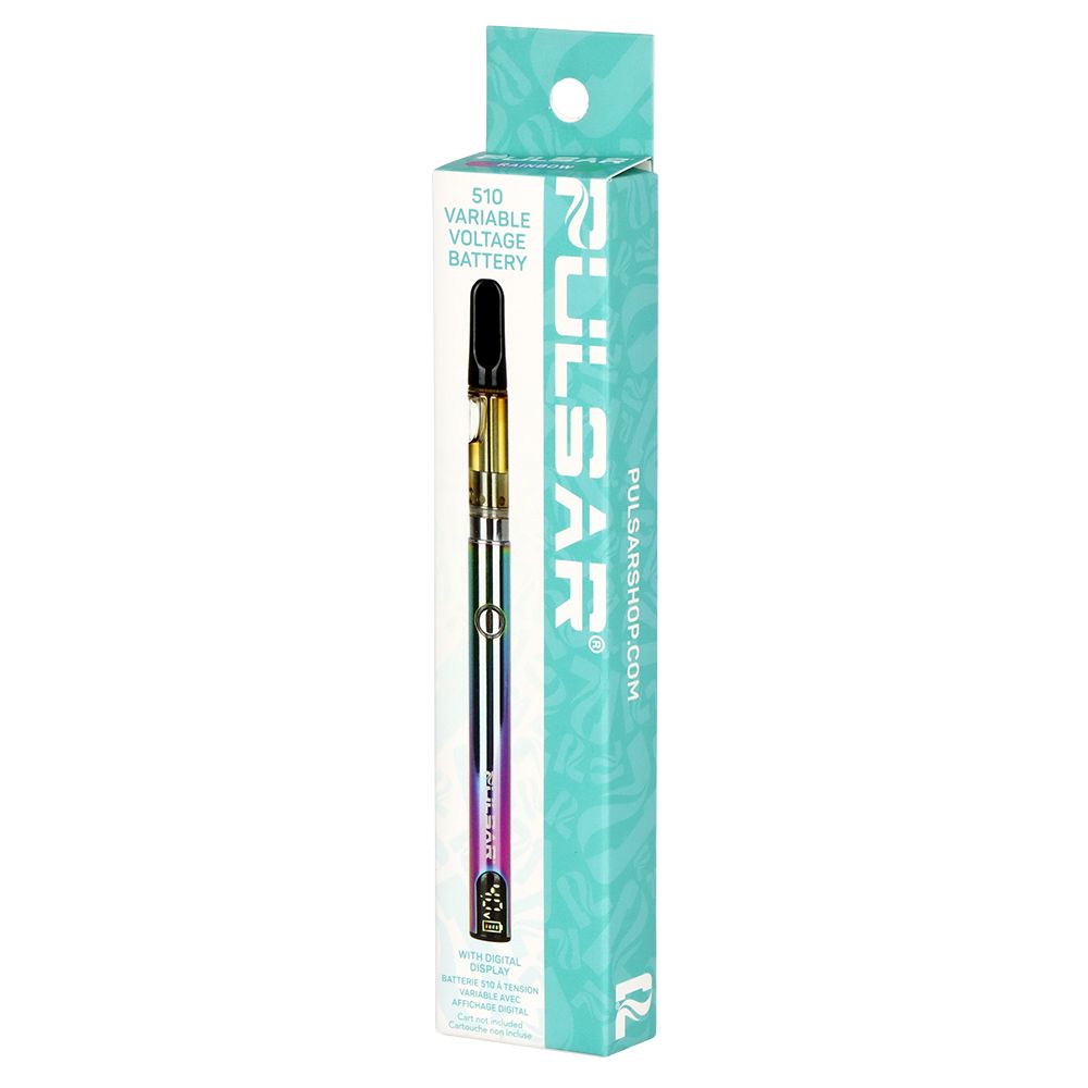 Pulsar Digital Display Slim Variable Voltage 510 Vape Battery | 400mAh — view 12 | Ziggy's Miami