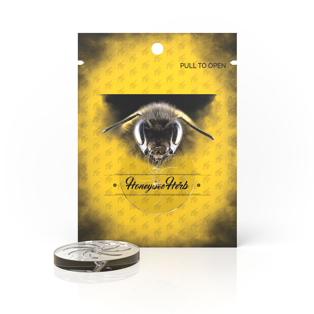Honeybee Herb Quartz Whirlwind Disc Carb Cap