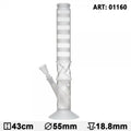 Trippy Sand Glass Bong Water Pipe 17"