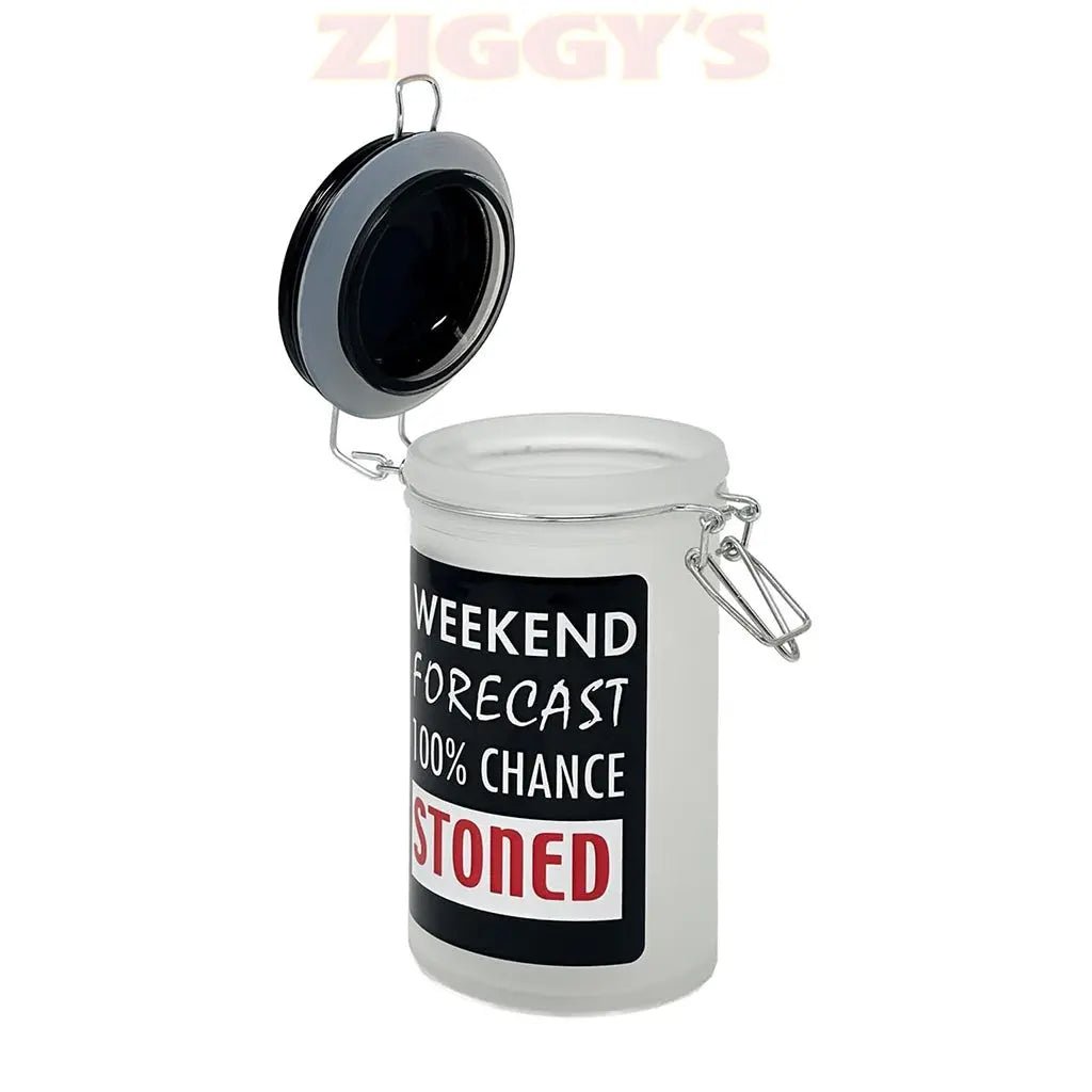 Weekend Forecast Storage Jar Ziggy's Miami