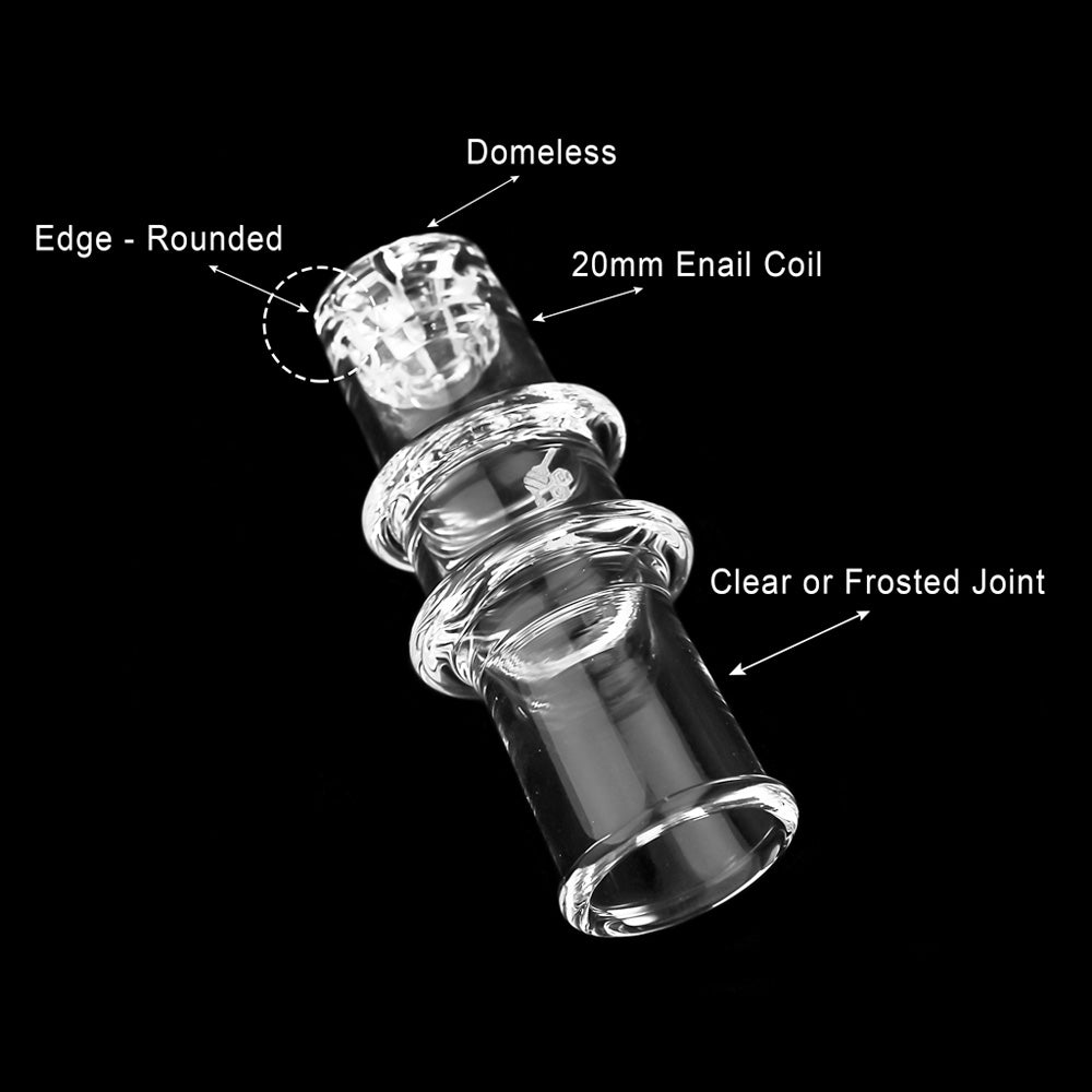 Honeycomb Barrel Quartz Enail | YL