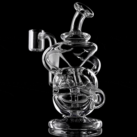 MJ Arsenal Infinity Mini Dab Rig — view 2 | Ziggy's Miami
