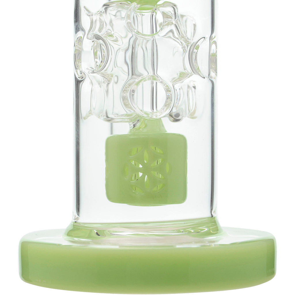Calibear Nebula Seed of Life Percolator Dab Rig — view 49 | Ziggy's Miami