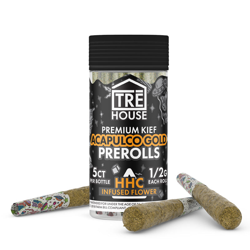 Preroll - Acapulco Gold - HHC Infused Flower - 5ct