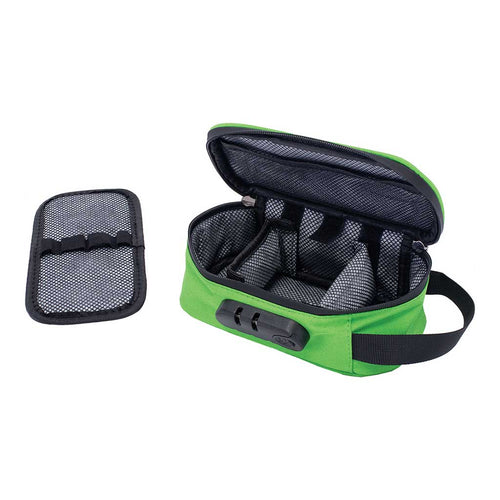 8IN X 4IN X 3IN SMELLPROOF BAG - GREENERY — view 2 | Ziggy's Miami