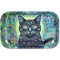 Pulsar Metal Rolling Tray - Cat-Atonic / 11"x7"