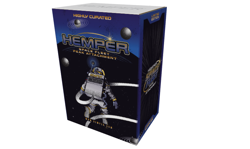 Hemper Space Fleet Glass Attachment – Puffco Peak