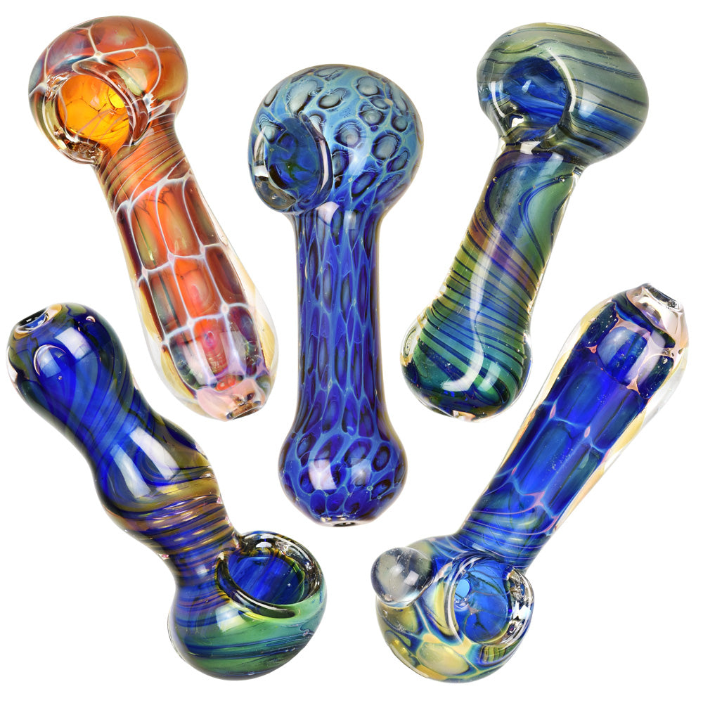 Color Work Spoon Pipe - 3.75-4"/Assorted - 20pc Bundle | Ziggy's Miami