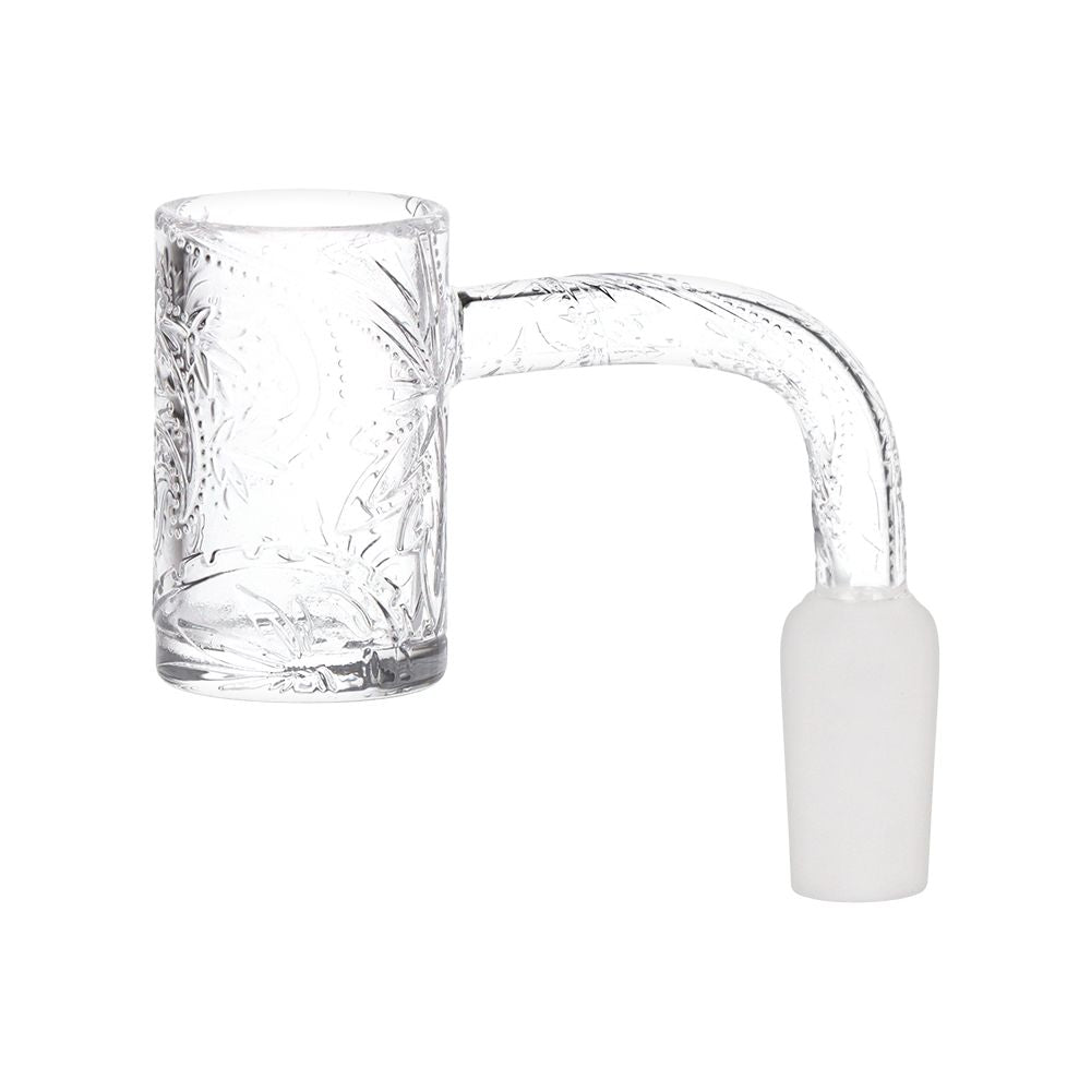 Dogg Lbs Everyday Engraved Paisley Quartz Banger - 14mm M / 90D — view 3 | Ziggy's Miami