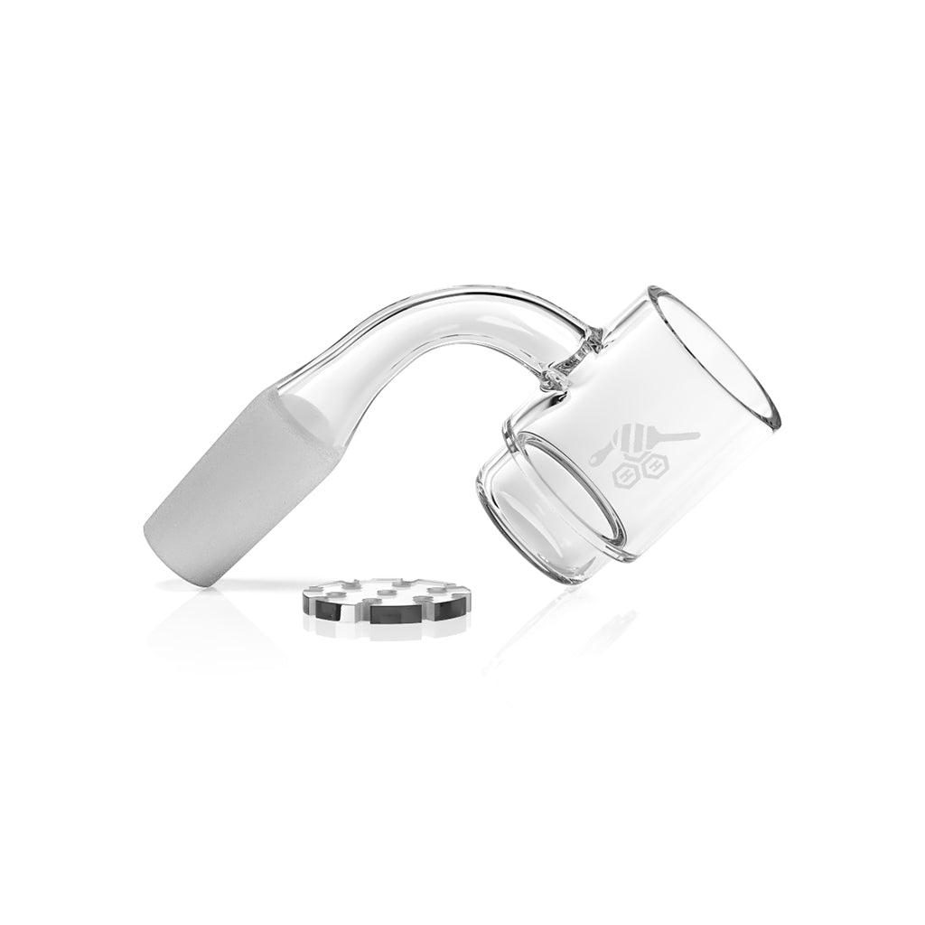 Honey Disc Deep Dish Quartz Banger - 90° Degree | YL