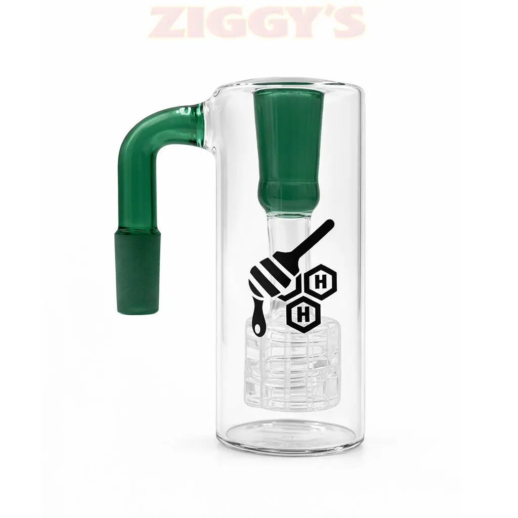 Honeybee Herb Straight Can Matrix Perc Ash Catcher Honeybee Herb