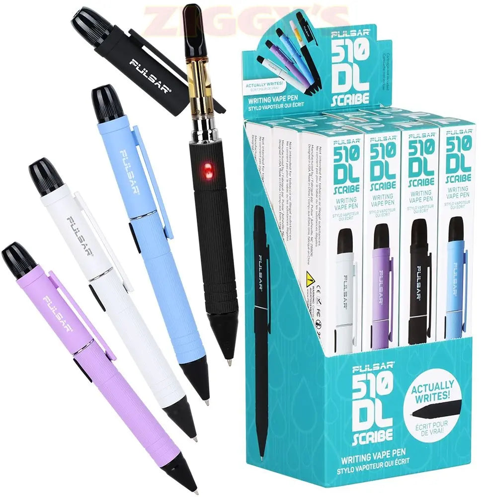 Pulsar 510 DL Scribe Vape Pen Battery | 500mAh | 12pc Smoke Drop