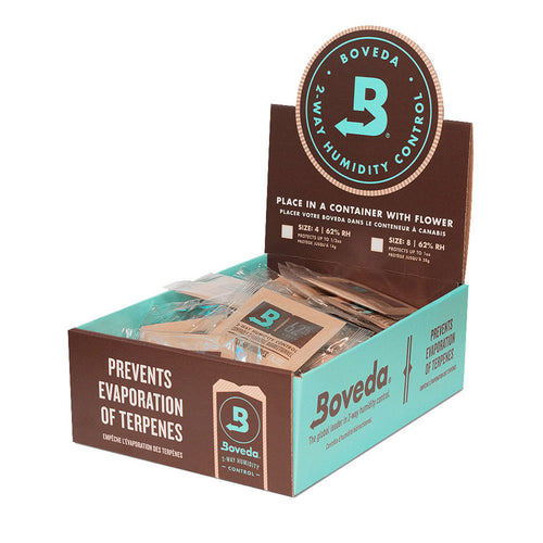 Boveda 2-Way Humidity Control - 62% / 8g 100 PC DISPLAY - | Ziggy's Miami