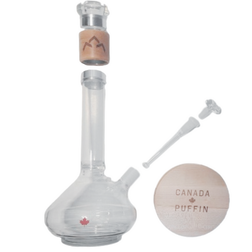 Borealis 14.25" Beaker Bong — view 2 | Ziggy's Miami