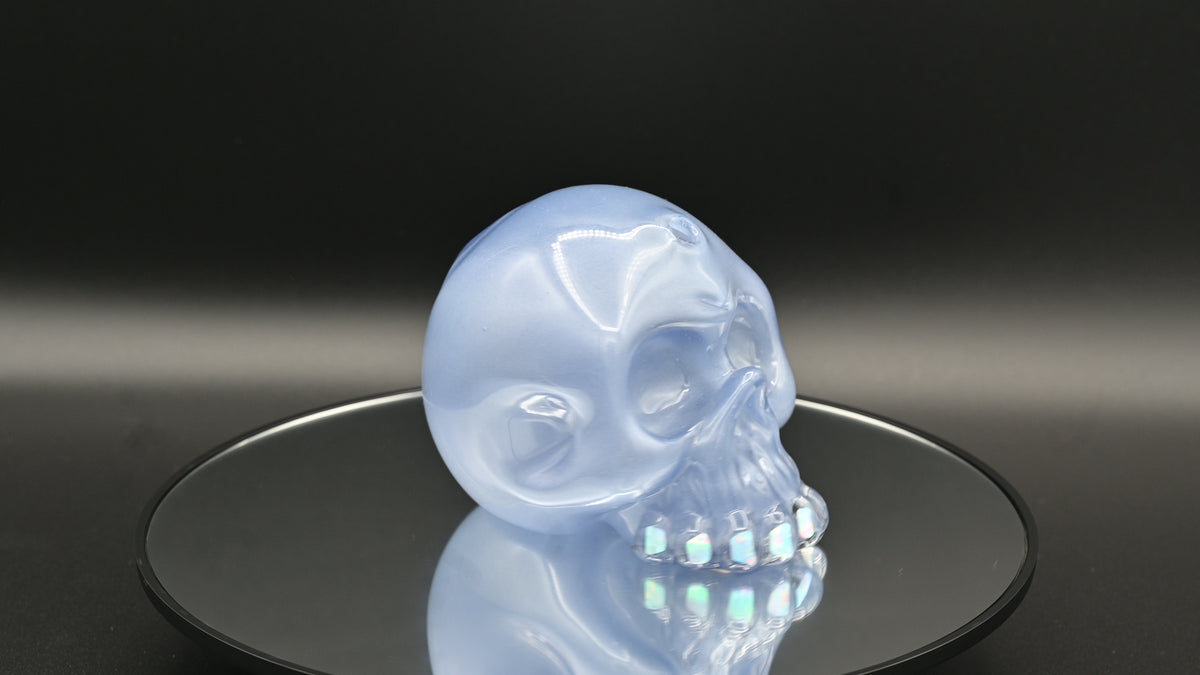 Carsten Glass Blue Velvet