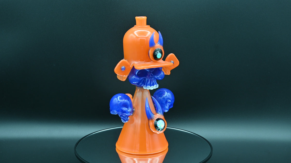Hendy Orange Samurai Skull